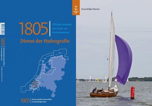 Hydrografische kaart Oosterschelde 1805 2021