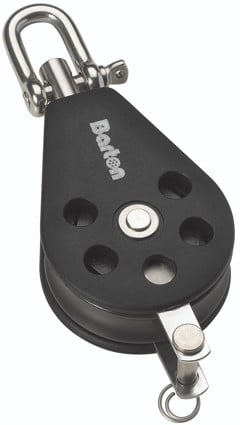 Barton blok 12mm enkel+hondsvot