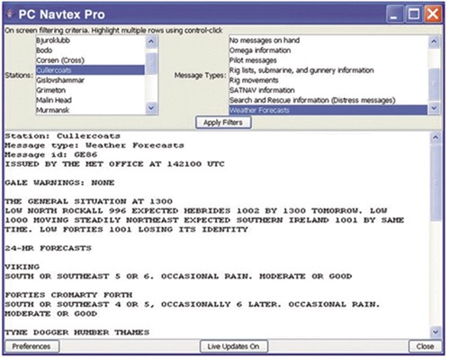 Nasa PC Navtex Pro ontvanger - met staafantenne