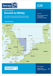 Imray kaart - C29 Harwich to Whitby