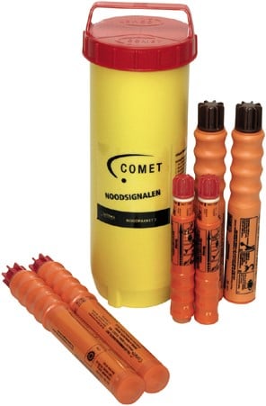Comet Noodpakket nr.7 noodsignalen Coastal - Waterdichte container