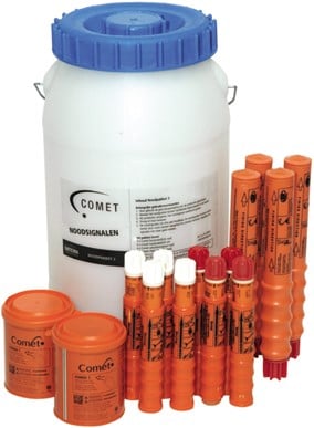 Comet Noodpakket nr.3 noodsignalen Offshore-Waterdichte container
