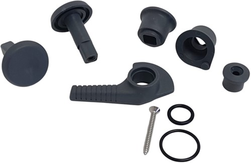 Lewmar 360256990 Small handle kit RH (rechts) voor voor Ocean-, Low- en Medium profile luiken