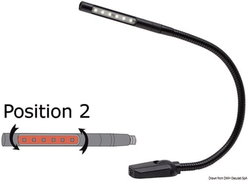 Labcraft ML Chart LED light w/flexi