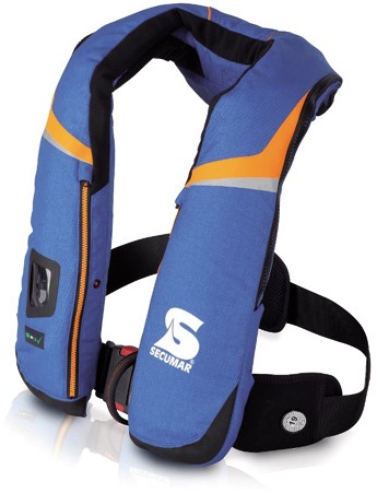 Secumar Scout Reddingsvest - 275N - Blauw - Noodverlichting - Sprayhood