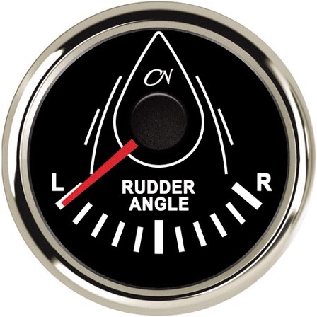 CN Roerstandmeter 0-190 Ohm zwart/chroom - 52 mm