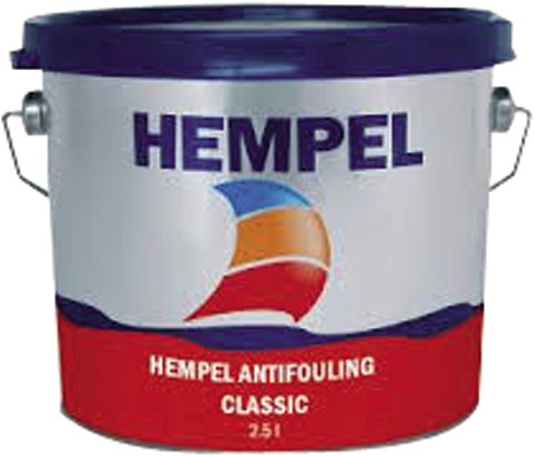Hempel Classic Antifouling - Zwart - 2.5 Liter - Zelfslijpend