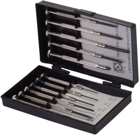 Silverline  11-delige schroevendraaier set mini