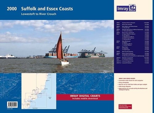 Imray kaartenset - 2000 Suffolk and Essex Chart Pack