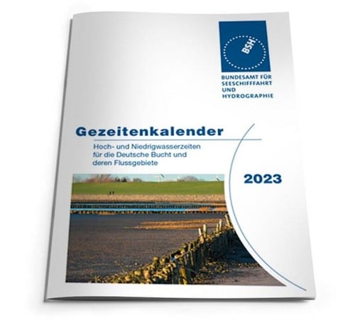 Getijdetafel Duitse Bocht 2025