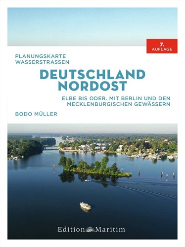 Kaart Duitsland Nordost Elbe-Oder- Berlin