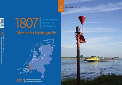 Hydrografische kaart Hollands Diep 1807 2023