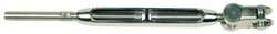 U rope Spanner brons toggle/wals Ø UNF engels draad