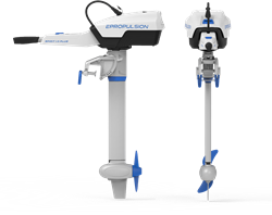 ePropulsion Spirit 1.0 Plus kortstaart met accu Elektrische buitenboordmotor