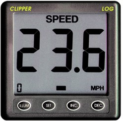 Nasa Clipper log en snelheidsmeter