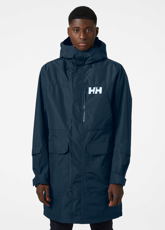 hebben Ijsbeer Verslagen Helly Hansen 53796 Rigging Insulated Rain Coat Navy L George Kniest