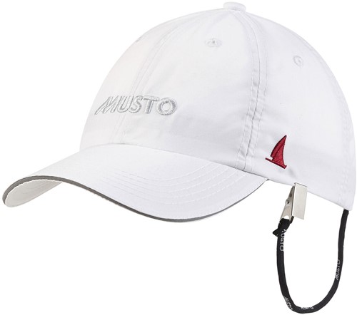 Musto Ess Fd Crew Cap 80032 002 White O/S