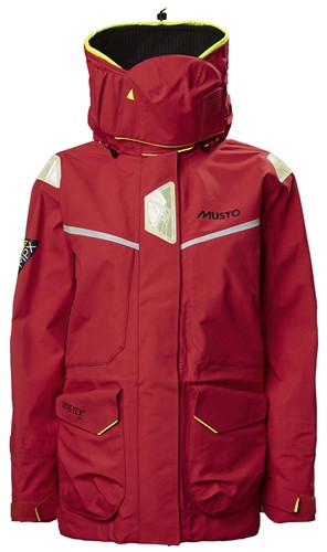 Musto 80909 Dames Mpx Gore-Tex Pro Offshore Jacket Red
