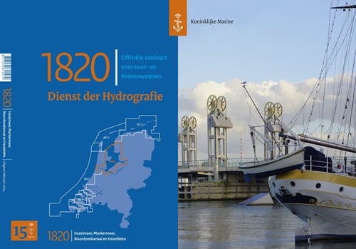 Hydrografische kaart IJsselmeer 1820 - 2024