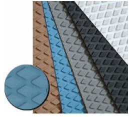 Treadmaster antislip ruit blauw