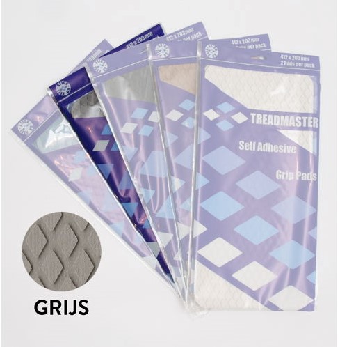 Treadmaster Traptrede - grijs - 2 stuks