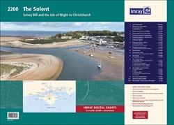 Imray kaartenset - 2200 The Solent Chart Pack Wirobound