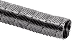 Wallas RVS uitlaatslang kachel - 28 mm