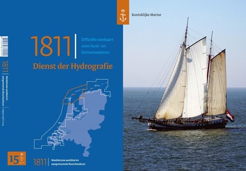 Hydrografische kaart Wadden West 1811 2025