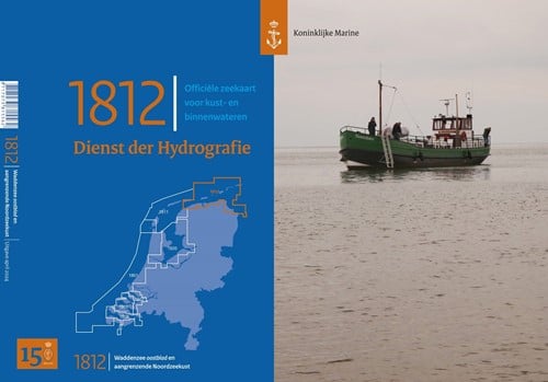 Hydrografische kaart Wadden Oost 1812 2025