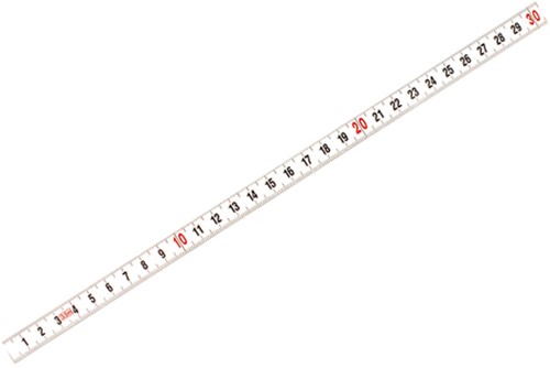 Silverline  Zelfklevende metrische meetband