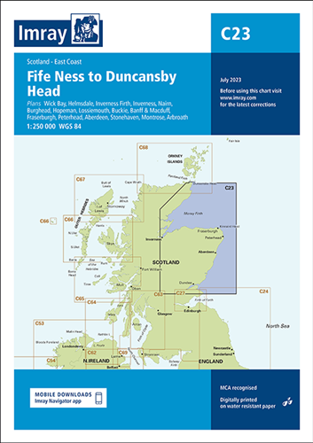 Imray kaart - C23 Fife Ness to Moray Firth