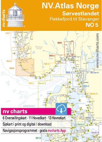NV. Atlas NO5 Noorse Z/W Kust Zuid