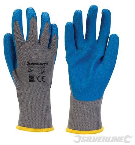 Silverline Latex handschoenen - XL