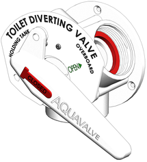 TruDesign - Aquavalve afsluiter 3-weg opbouw - handmatig - wit