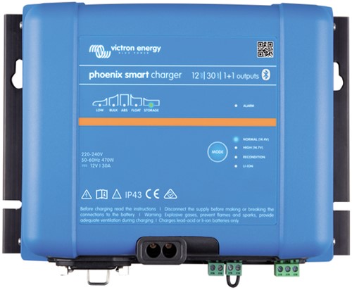 Victron Phoenix Smart IP43 12/30(1+1) Acculader