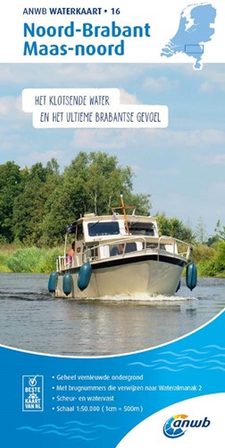 ANWB Waterkaart.16. Noord-Brabant /Maas-Noord