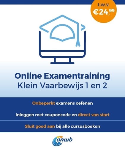 ANWB Online Examentraining Klein Vaarbewijs 1 en 2
