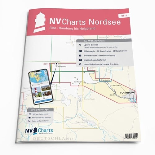NV. Atlas DE11 Elbe - Helgoland tot Hamburg