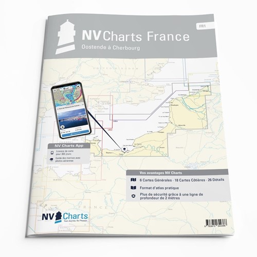 NV Atlas FR1 Frankrijk Noord Franse kust