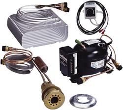 Isotherm Classic Compact 2051 SP inbouw koelunit - O-verdamper - watergekoeld - max 125 liter