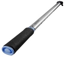 Spinlock EJ/1200S Helmstokverlenger - 75-120 cm - recht - Zilver