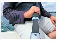 Spinlock EJ/1200S Helmstokverlenger - 75-120 cm - recht - Zilver-2