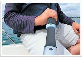 Spinlock EJ/1200S Helmstokverlenger - 75-120 cm - recht - Zilver-2