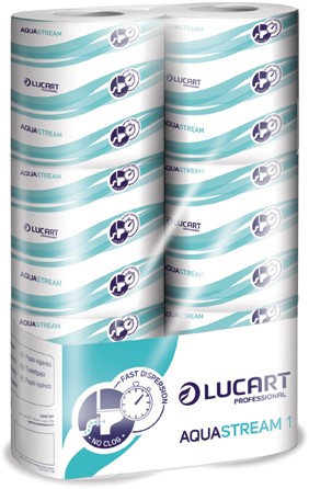 Aquastream  Toiletpapier Aquastream snel oplosbaar (6-pack)