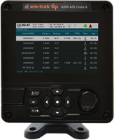 Em Trak Class A A200 Ais transponder met interne GPS - NMEA2000 - NMEA0183