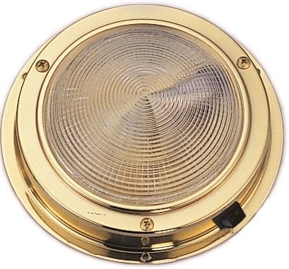 AAA Plafonnier messing 4 inch LED