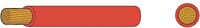 Dunwandige montage kabel 6.0mm² - rood - 5 meter