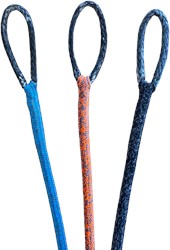 Kant en klaar van van HMPE met oogsplits - 8-10-12 mm in diverse lengtes en kleuren 