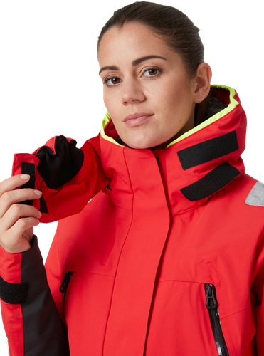Helly Hansen 34257 Dames Skagen Offshore Jacket 222 Signaal Rood S-2