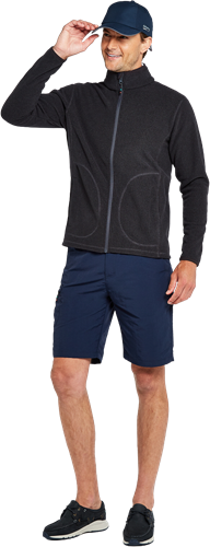 Dubarry Mustique Heren Fleece Jack Grafiet S-3